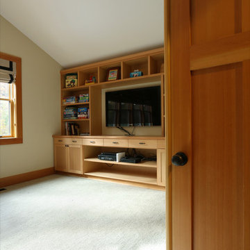 Kids Custom Built in Entertainment Cabinet