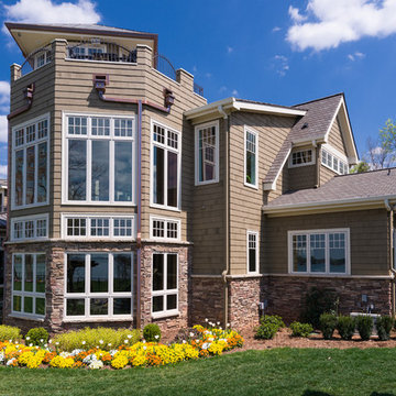 Lake Living: 13000 Sq Ft Renovation & Addition