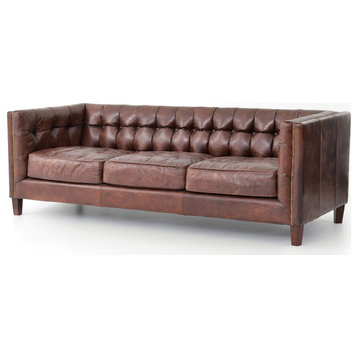 Alderidge Sofa, Cigar Leather