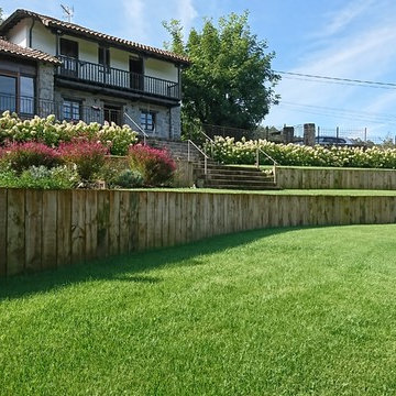 Jardín en Pravia, Asturias