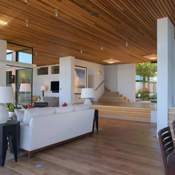 Select Quarter Sawn Oak Plank Flooring, Living Room
