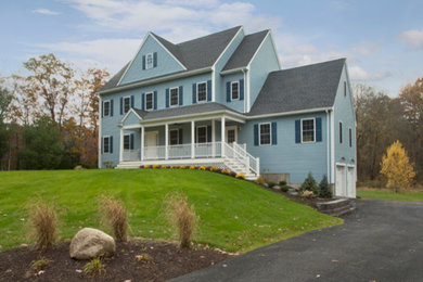 Inspiration for a timeless exterior home remodel in Boston