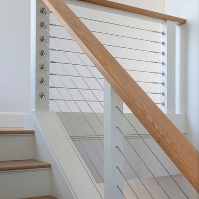 Example of a transitional home design design in Other