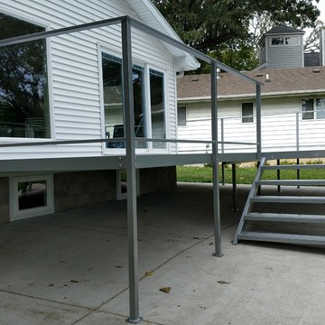 Backyard Steel Deck