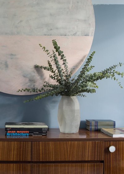 Скандинавский Гостиная by Maria Mikena