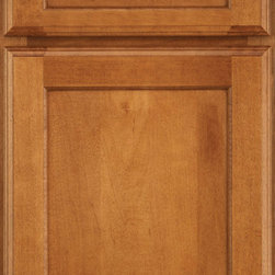 Yorktowne Cabinetry Crowley Flat Panel Cabinet Door Style - Products