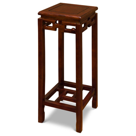 Elmwood Chinese Key Motif Pedestal