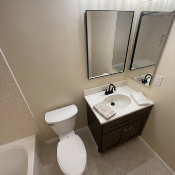 Double Bathroom Remodel in Alexandria, Virginia