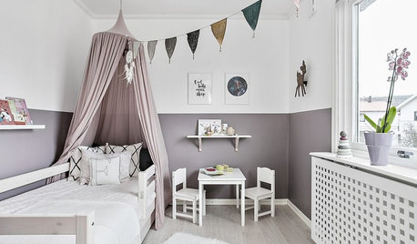 Idea to steal: Ein Baldachin im Kinderzimmer