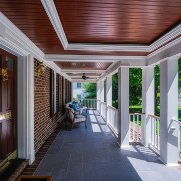 Falls Church Front Porch and Basement Addition