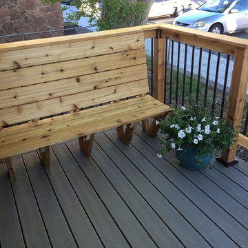 Cedar & Trex Deck