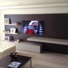 basement tv room