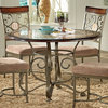 Steve Silver Thompson Dining Table with Faux Marble Inlay