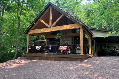 Rear Porch Oasis