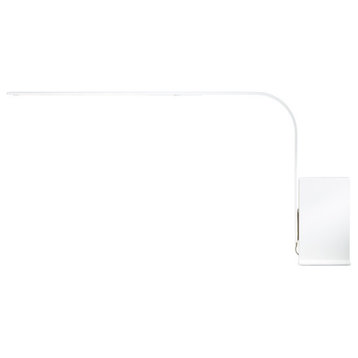 Pablo Designs Lim Lamp, White, Table