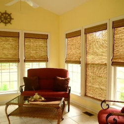 Woven Wood Shades - Roller Shades