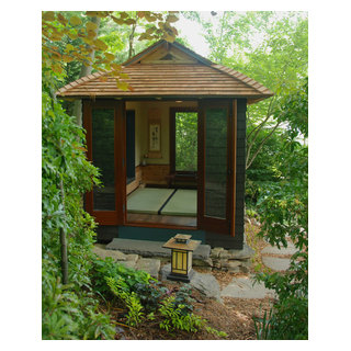 Petunia, a Japanese Tea House - Asian - Shed - New York - by Hoffman ...
