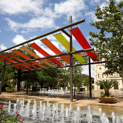 Main Plaza, San Antonio - Awnings
