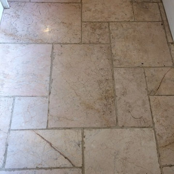 Restoring Heavily Soiled Marble Tiles with Burnishing in Penrith