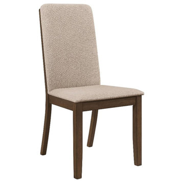 Coaster Wethersfield Solid Back Wood Side Chairs Latte