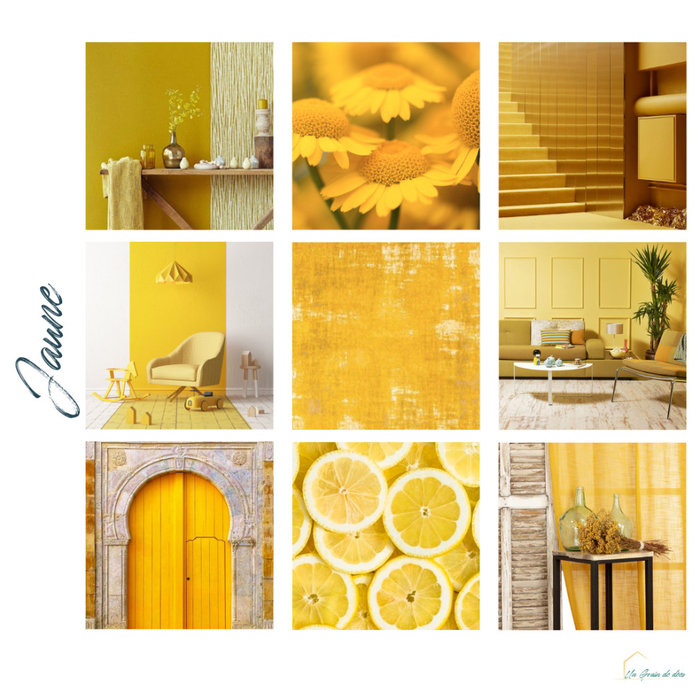 Moodboard - Jaune