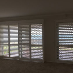 Internal Shutters - Bypassing/Sliding - Indoor Shutters