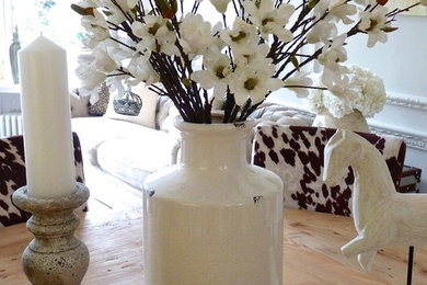 Distressed Bottle Vase