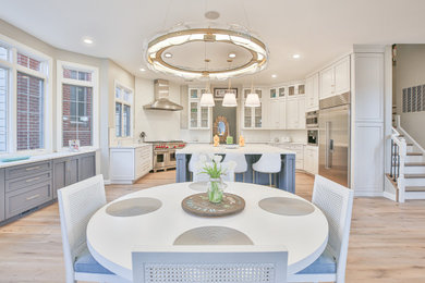 This is an example of a transitional home design in DC Metro.
