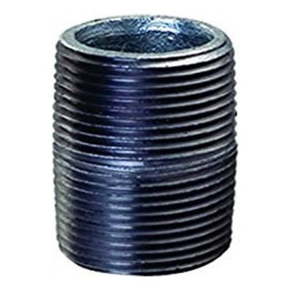 SUPPLY GIANT OQHM2510 Close Galvanized Steel Nipple Pipe