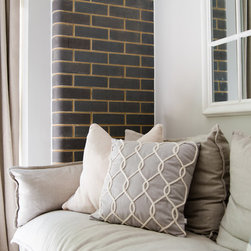 When Traditional meets industrial - Scatter Cushions