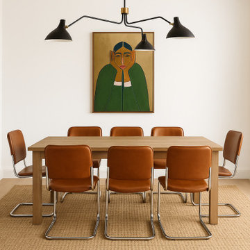 Minimalist Modern Dining Space