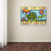 Maureen Lisa Costello 'Color Turtle' Canvas Art, 35" x 47"