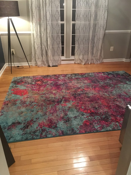 Rug too small?