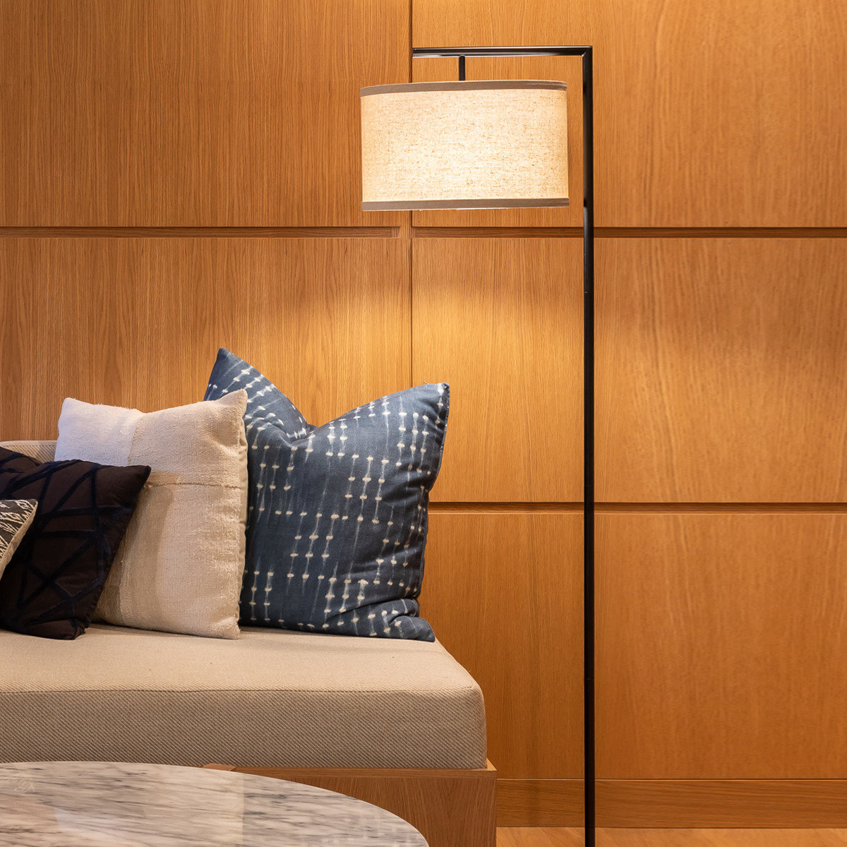 Brightech Montage Modern - Floor Lamp for Living Room Lighting ...
