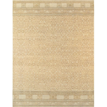 Pasargad Heritage Collection Hand-Knotted Lamb's Wool Area Rug- 9' 1" X 11'11"