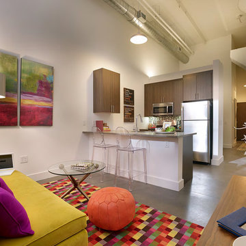 Interiors of Parkway Lofts