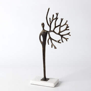 Branch Woman, Bronze