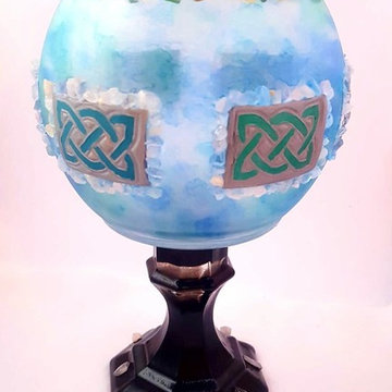 Celtic Sea Candle Holder
