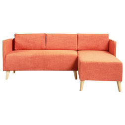 Midcentury Sectional Sofas by GDFStudio