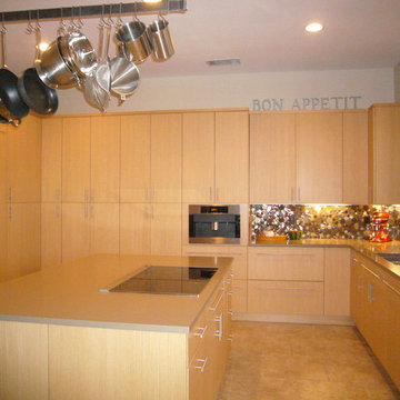 Rift Cut Oak Kitchen Remodel