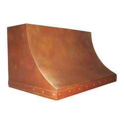Copper Range Hood | Single Sweep | Vogler - Range Hoods And Vents