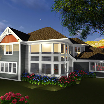 Craftsman 2 Story Plan #54915