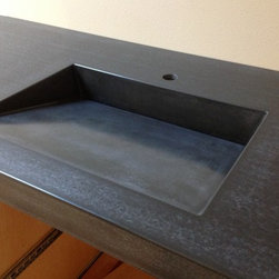 VC Studio Inc. - Madison concrete sink by VC Studio Inc. - Bathroom Sinks