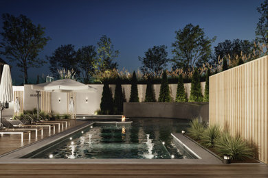 Pool - scandinavian pool idea in Toronto