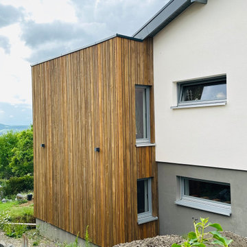 Anbau in ökologischer Holzbauweise