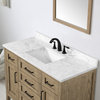 Ove Decors Tahoe VI 36" Single Sink Bathroom Vanity, Almond Latte, Water Oak, 48 in