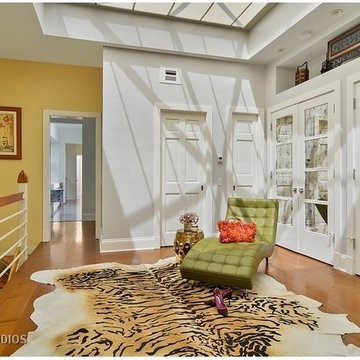 Hall between master bath and master bedroom