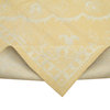 Rug N Carpet - Handwoven Oriental 9' 1" x 11' 11" Decorative Yellow Oushak Rug