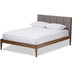 Clifford Platform Bed Transitional Platform Beds by Baxton