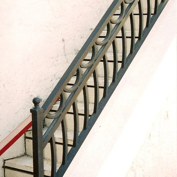 Exterior Iron Hand Rail